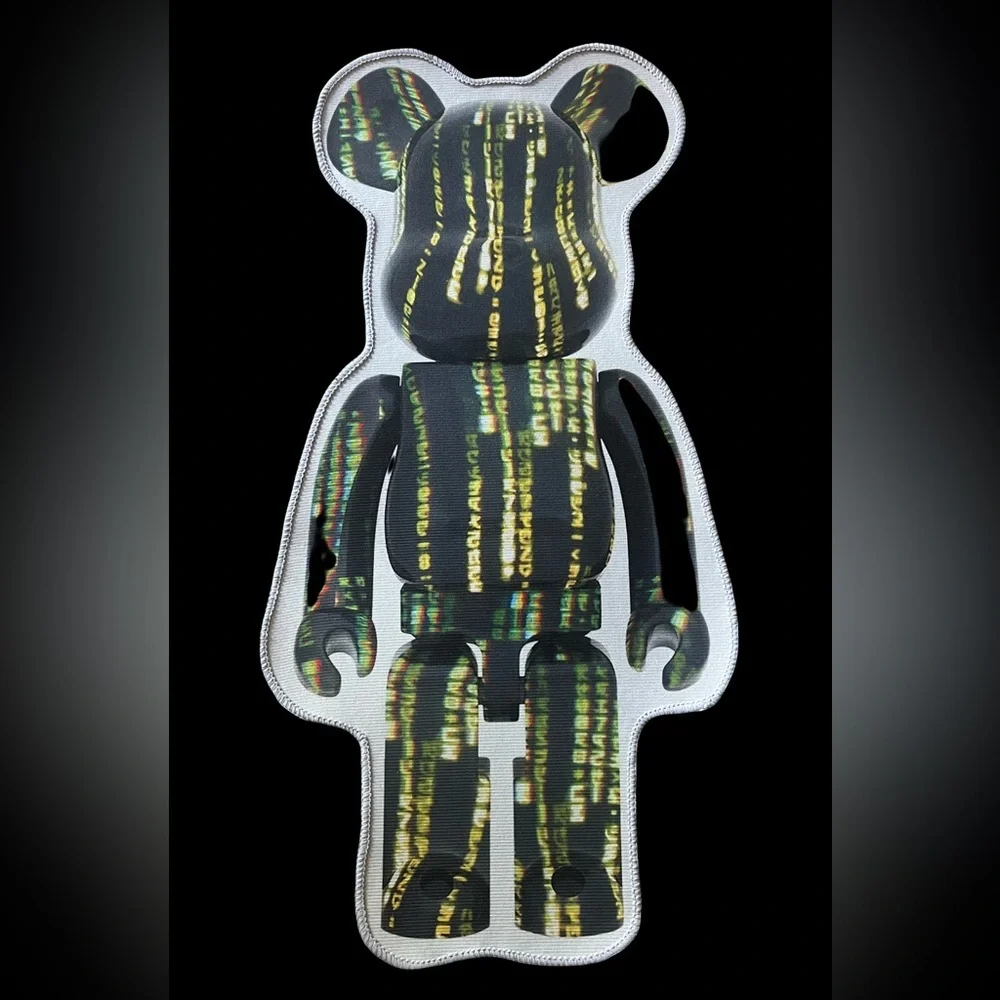 Custom Bearbrick Rug “The Matrix” (BRAND NEW)